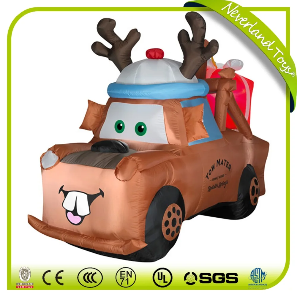 
New Christmas Inflatable Reindeer led Outdoor Garden Yard Decoration 