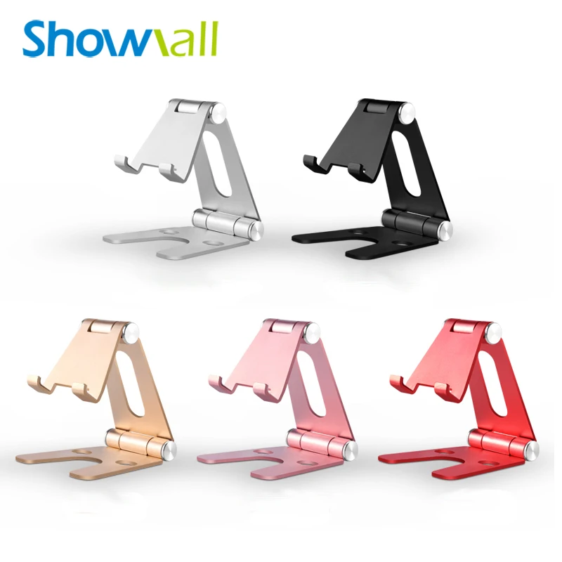 

Promotional gifts cellphone accessories metal aluminum portable foldling stand mobile phone or tablet holders ebay amazon, Silver/gold/rose-gold/red/black/other