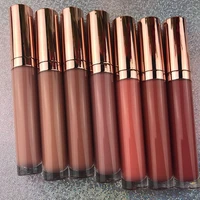 

High quality wholesale matte liquid lipstick waterproof nude lipgloss