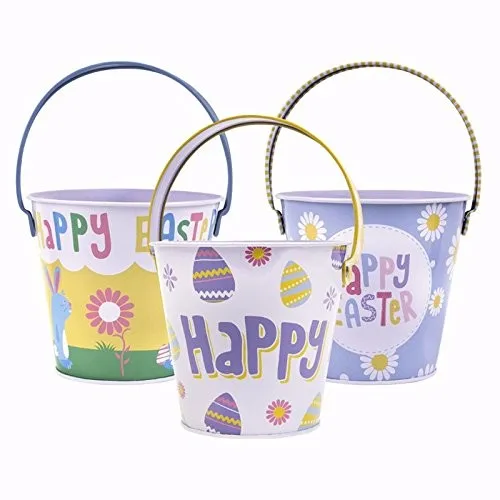 Easter Bucket,Easter Egg Hunt Bucket,Tote Bag - Buy Easter Bucket Pail ...