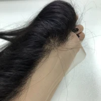 

High density Wholesale bundle virgin human invisible and raw indian brazilian hair, transparent lace thin hd lace frontal wig