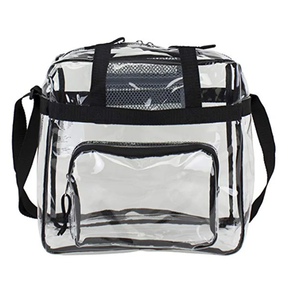 

Clear PVC Cross-Body Messenger Shoulder Bag Transparent hand bag