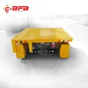 automatic transfer cart on conducting railway cargo mover