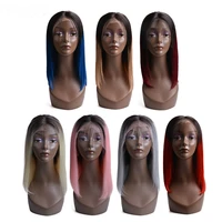 

Usexy 13*4 Short Lace Front Human Hair Wigs Ombre Brazilian Human Hair Bob Wig Pre Plucked Hairline Lace Wig For Women