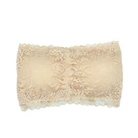 

hot sale one piece removable pads sexy women modal floral strapless backless bra