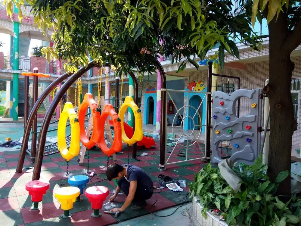 Preschool Equipment For Sale Outdoor Play Equipment Climbing Frame Qx