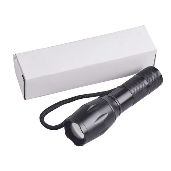 Hot sell XML T6 Zoom High Power 1850 battery T6 LED Tactical Flashlight