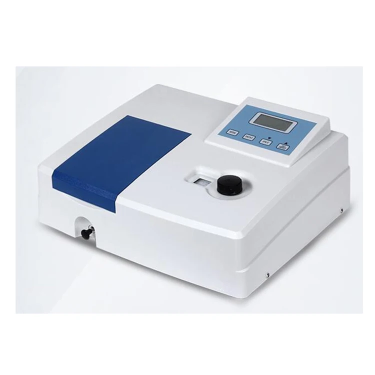 Lab Uv-vis Spectrophotometer With 5nm Sbw 340~1000nm Range 0.5%t Stray 