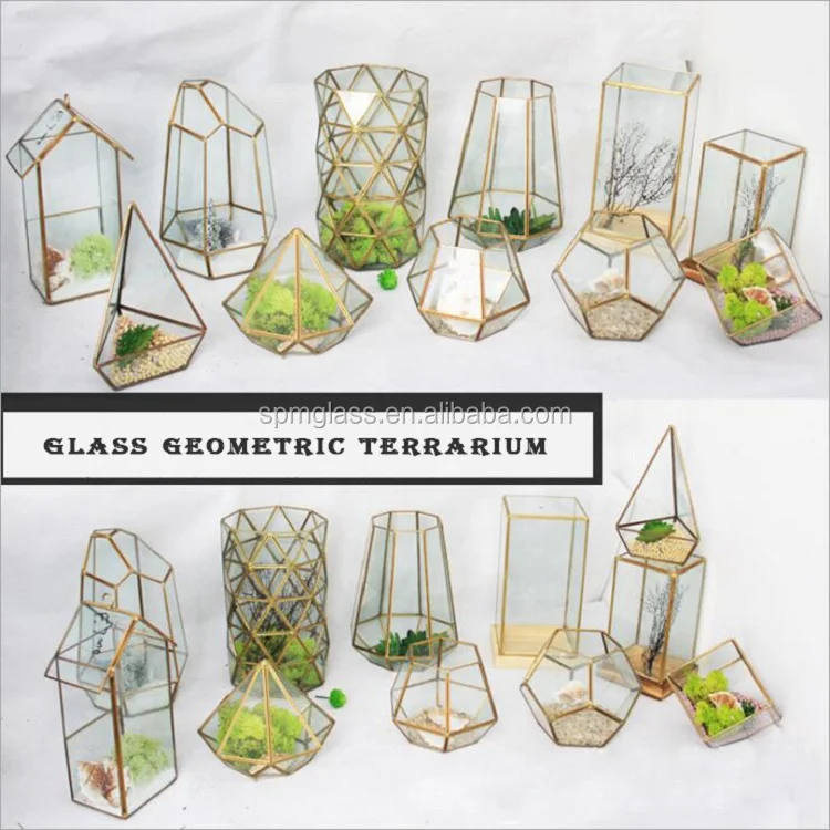 Decorative Hanging Geometric Glass Terrarium Wholesale As Geometric