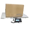 Large Stainless Steel Floor Electronic Scale with LCD Indicator for Cargo Shipping Parcel Weighing