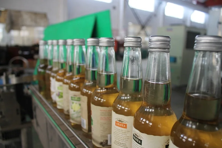 
Small three in one factory sale glass bottle carbonated water bottling plant 