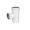 PVC UPVC Plastic hdpe drainage Rubber Joints pipe fittings socket weld Reducing Tee