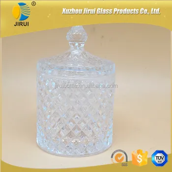 Decorative Large Storage Glass Container Jar Buy Glass Storage