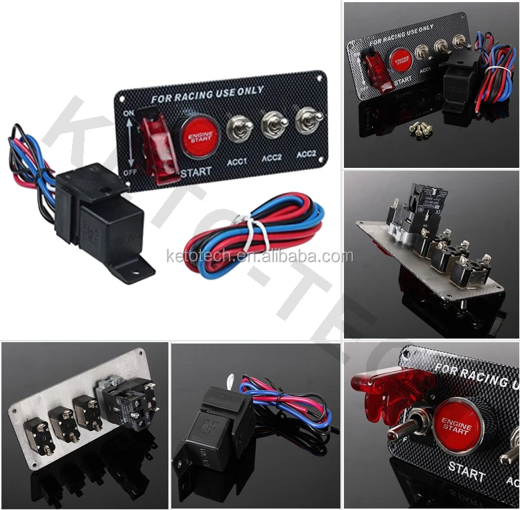 ignition switch panel