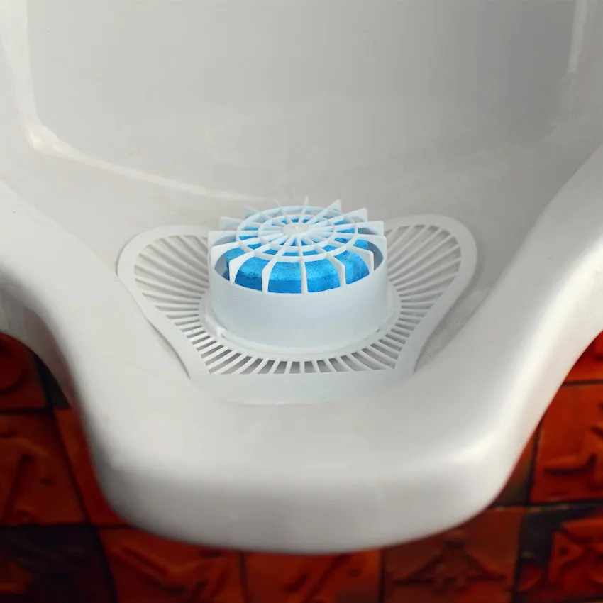 Toilet Cleaner Block Screen Urinal Deodorizer Fragrance Wave Urine Mats