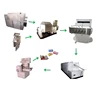 center filling square bubble gum processing plant