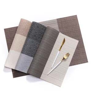 Image of PVC Vinyl Placemat and dining table mat for restaurant