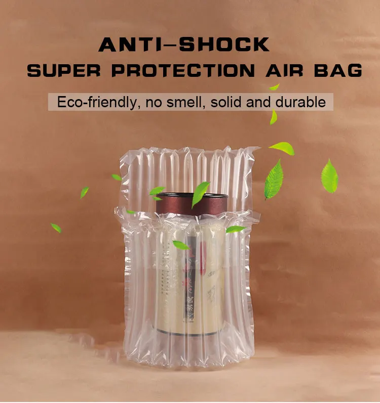 alibaba manufacturer supply air inflation bubble column cushion pack bags for protection