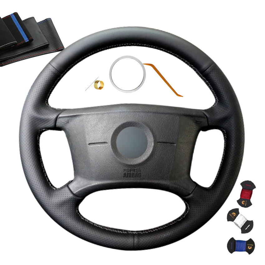 

Custom Car Interior Accessories Must Have Steering Wheel Covers Leather for Bmw 3 Series E36 E46 E39 E38 X3 X5 Z3