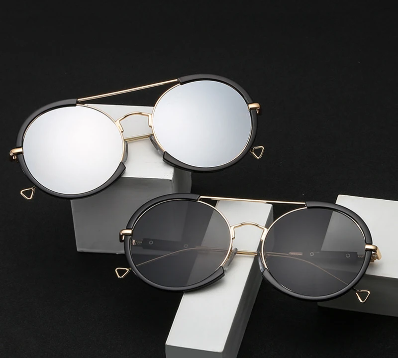 2019 Fashion Street High Quality Glasses Snap Dazzle Colour Shades Gear Sunglasses