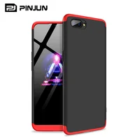 

360 full cover protective 3 in 1 ultra-thin frosted matte back case cover for Realme C1 mobile cover case
