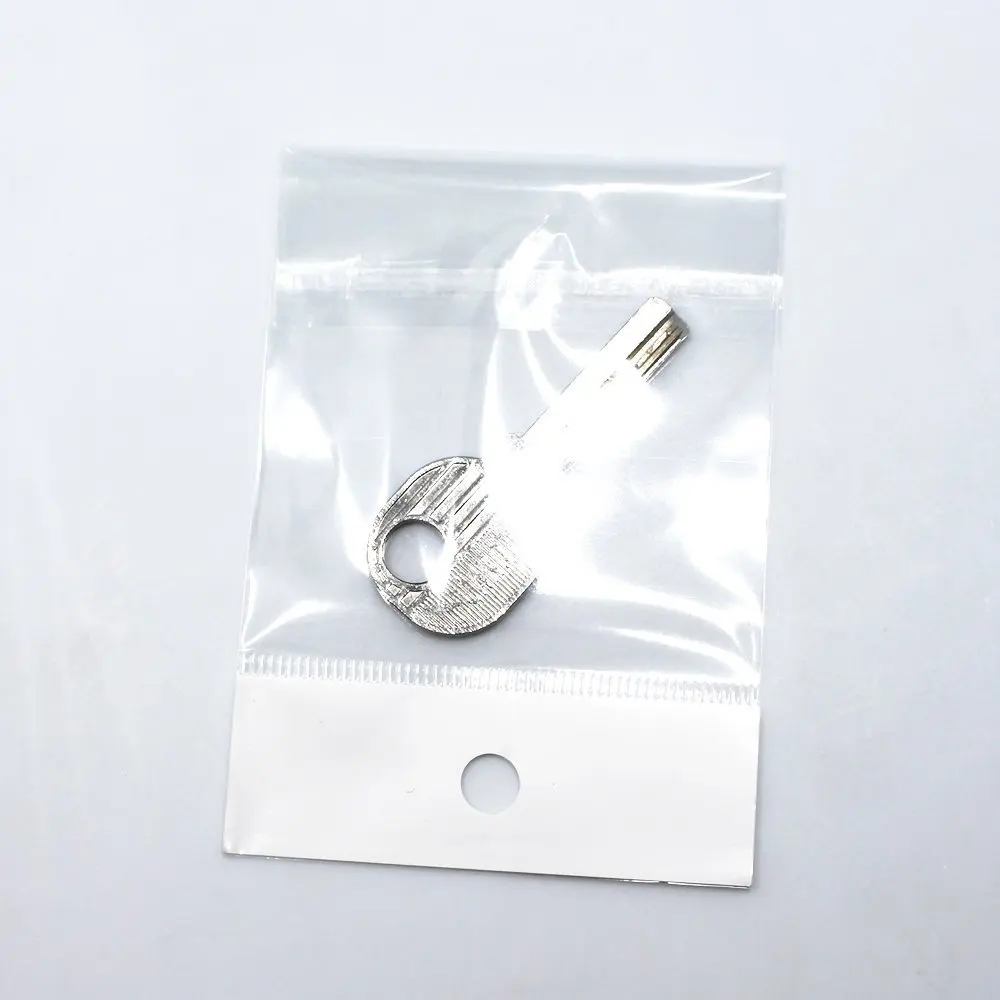 small clear plastic pouches