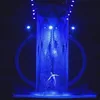 12 years factory make feature changing waterfall digital water curtain