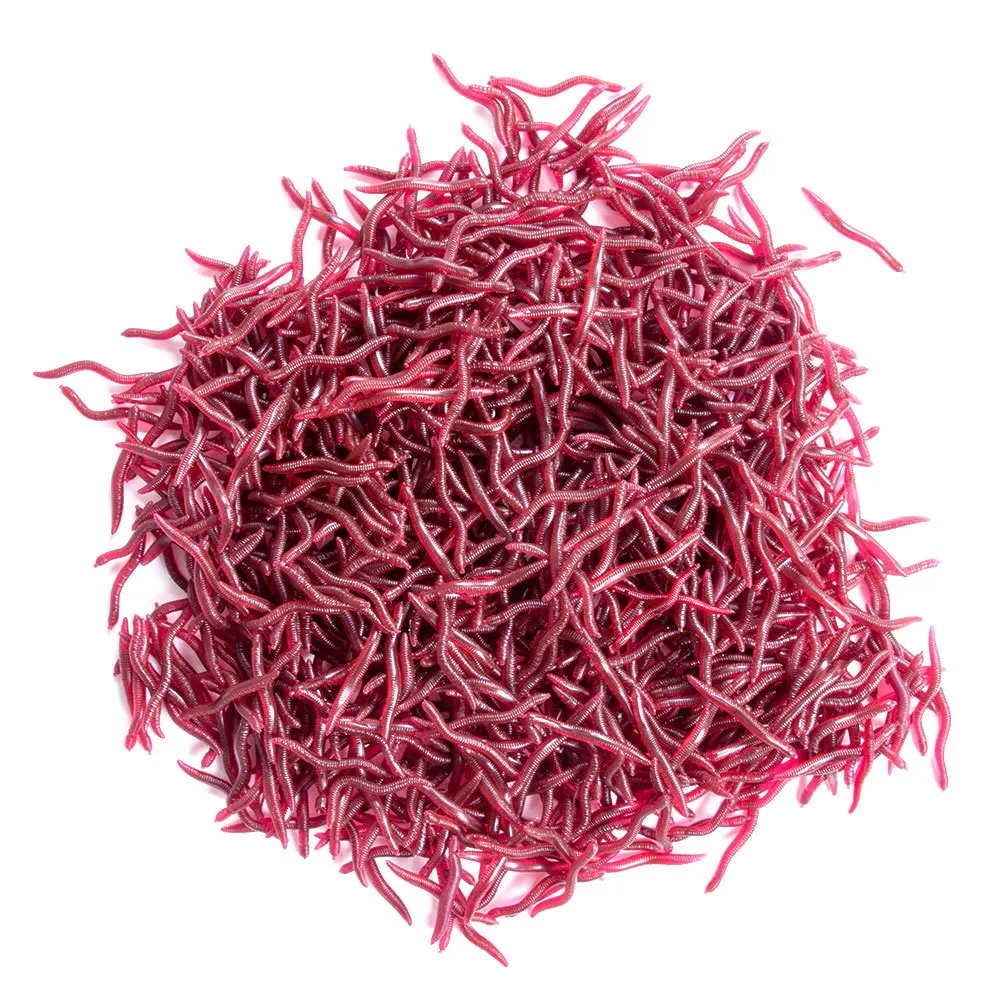 

Gorgons 50pcs/bag 40mm artificial worm soft fishing lure soft baits worm lure