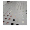 fish scale hole hole 1mm hole galvanized stair railing perforated metal mesh