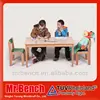 Wooden child reading table