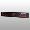 2017 New Multiple Zones LED Digital World Time Clock in Wall Clocks