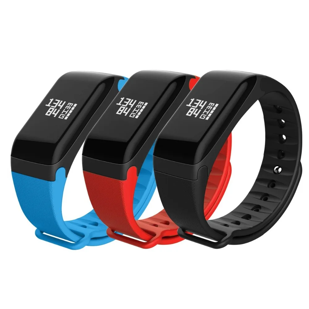 

L8star R3 fitness tracker with heart rate and blood oxygen Smart Bracelet, Black;red;blue