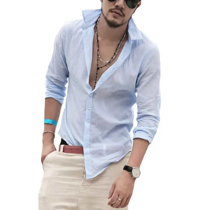 white fitted mens shirt