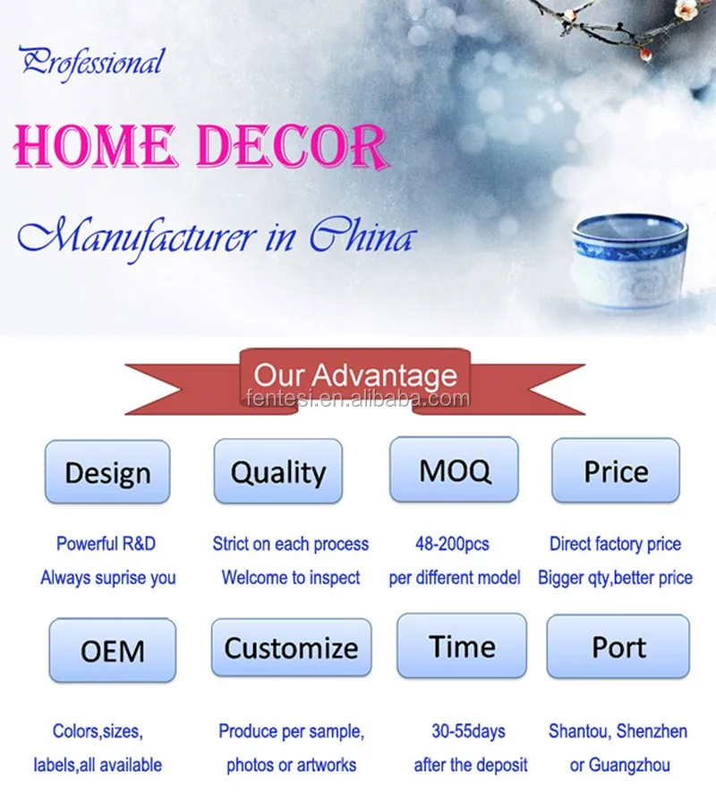 Hot selling empty ceramic candle jars wholesale wedding for candle making