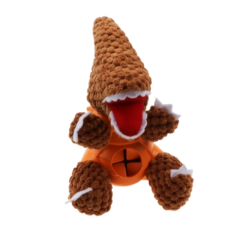 
Feeding function Dog toys Dinosaur Dog Chew toys Tough Plush Dog Toy 