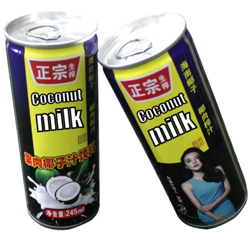 
wholesale 245ml organic frozen canned coconut water private label processing plant fruit vegetable juice 
