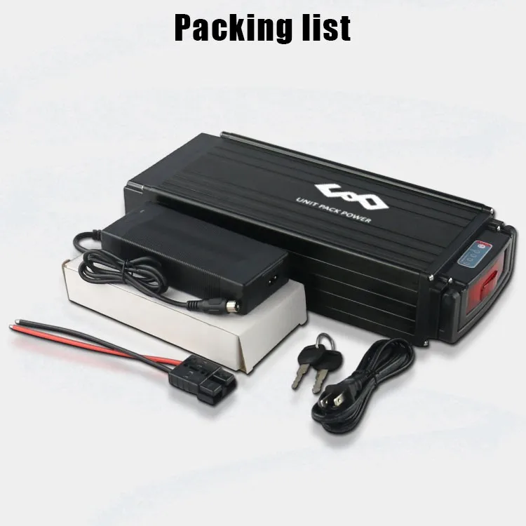 Upp Brand 36v 20ah Rear Rack Electric Bicycle Phylion Battery With 42v