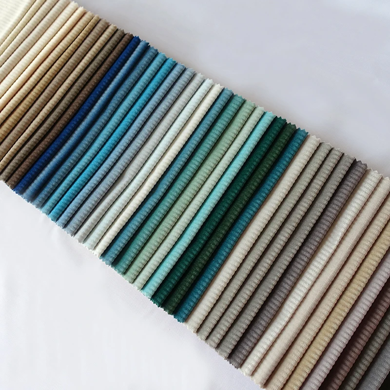 
2018 New wholesale spandex corduroy velvet fabric for trousers and pants 