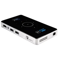 

2GB+32GB Portable Pocket Mini Projector 2.4G/5G WiFi LED Projector C6 Android 6.0 Amlogic S905X Android phone projector