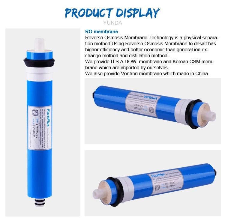 Korea Domestic 100 Gpd Ro Membrane Water Filter Membrane Replacement For Home Buy 100g Ro