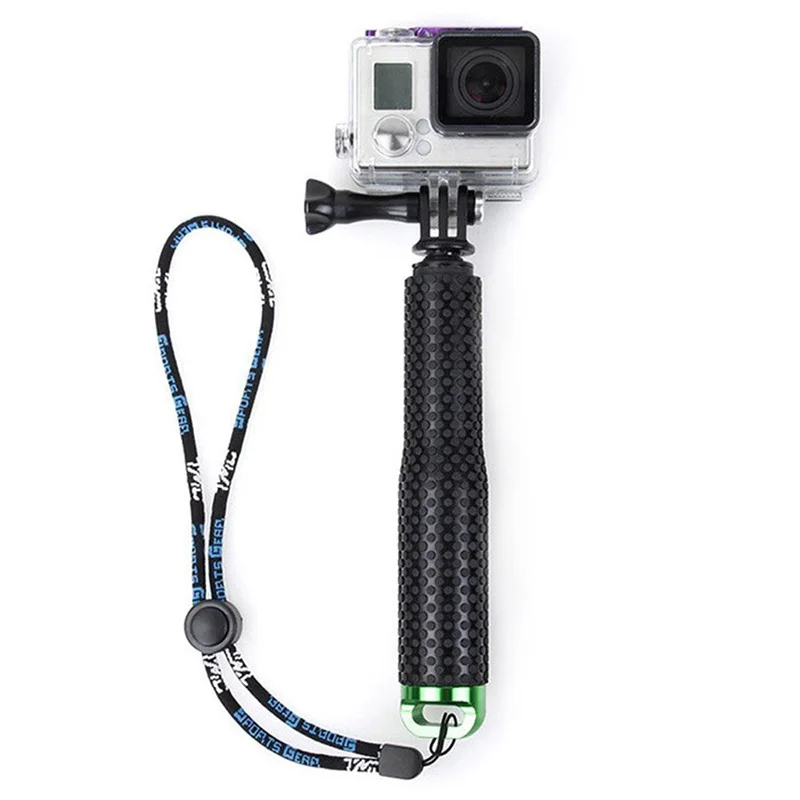 

Aluminum Adjustable Telescoping Monopod Handheld Extension Selfie Stick 19 inch, Black, black/red, black/blue, black/green,black/silver