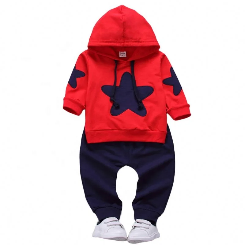 

2019 High Quality New Style Trade Fashion baby boy boutique clothing new born baby boy clothes Sets, Red/brown/navy