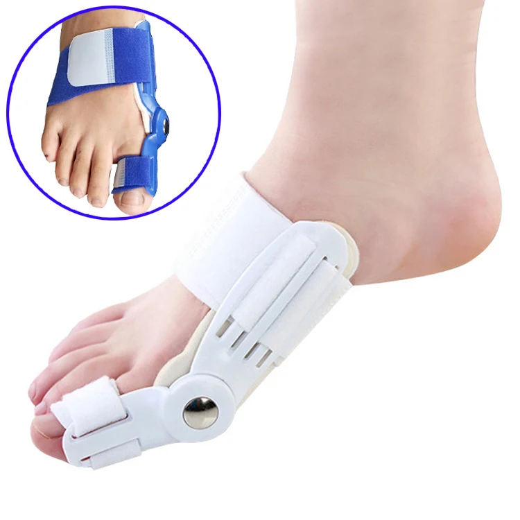 

Hot sale big toe bunion splint straightener foot pain relief Hallux Valgus Correction bunion toe protector, Blue, can be customized