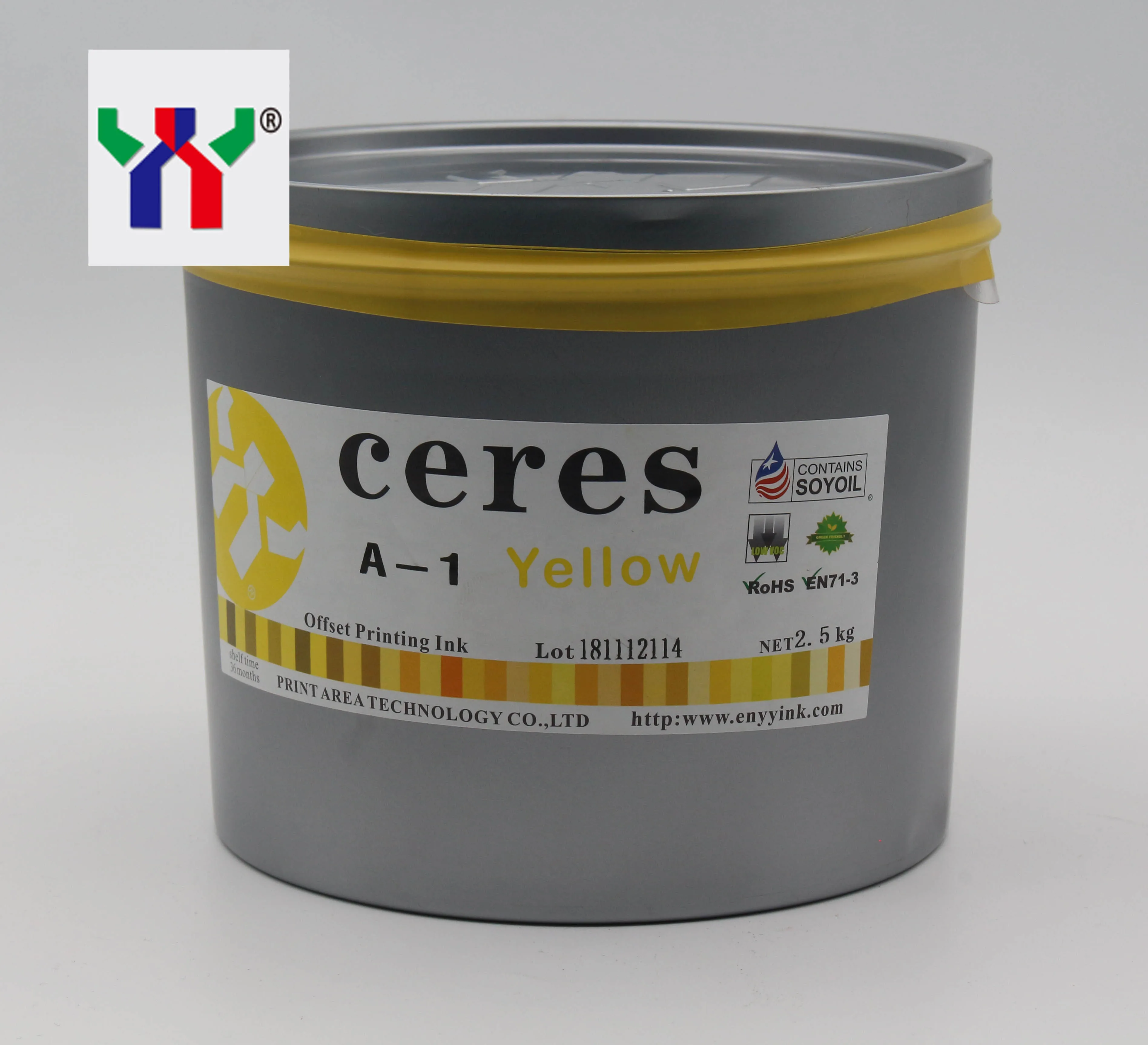 Environmental No Harm Soya Resin UV Offset Ink for Sheet-fed Offset Press