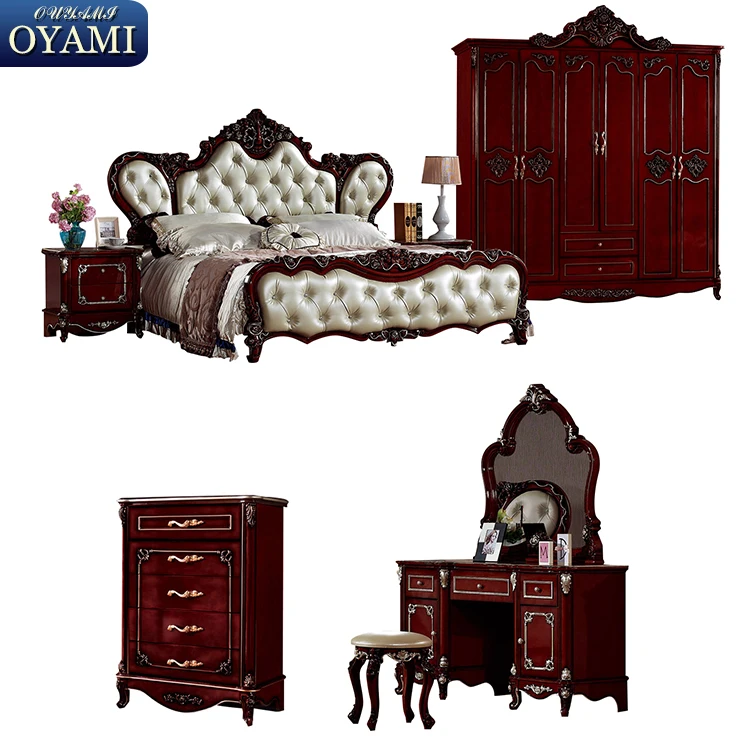 European Style Bedroom Furniture Bedroom Sets With Wardrobe View