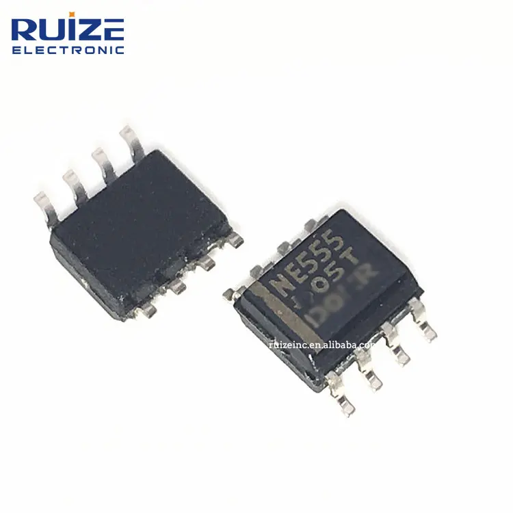 NE555DR NE555 NE555D SOP8 Timer 100% NEW Original Program Timer And Oscillator All Electronic Components IC Supplies China