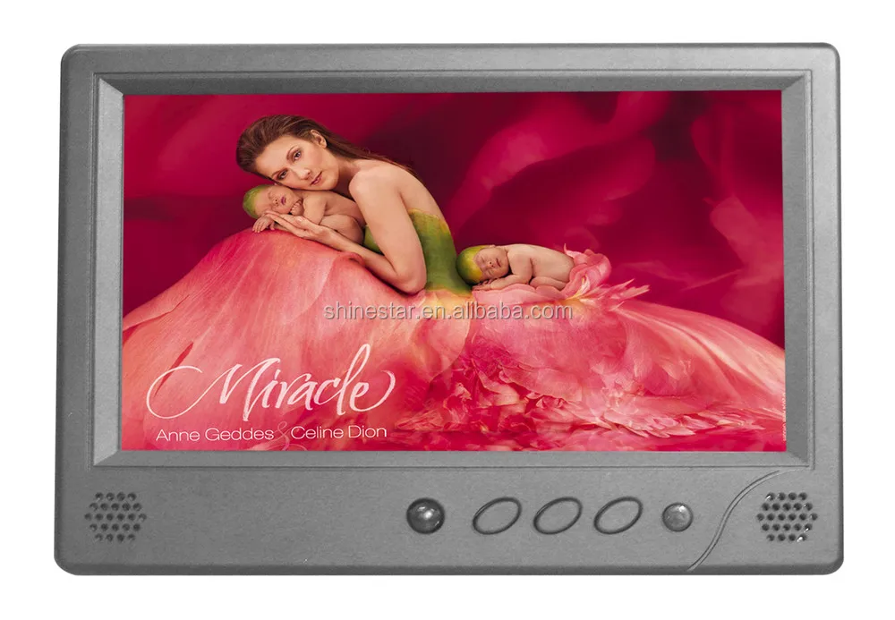 7 Inch Lcd Usb Video Media Player For Advertising,Usb Flash Drive With