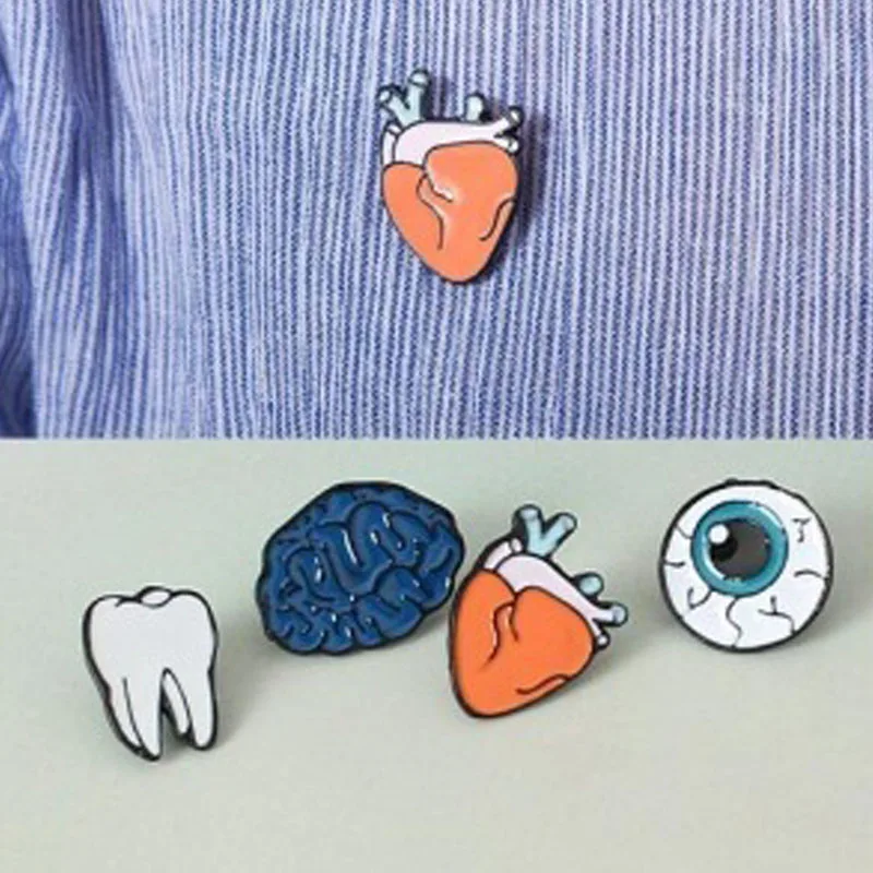

Factory sale directly medical brooch tooth brooch, Doctor medical brooch for medical, Picture