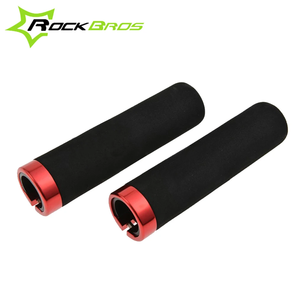 

ROCKBROS EVA Foam Riding Bike Lockable Handlegrips MTB Fixed Gear Cycling Grips Bicycle Handlebar Lock-on Grips ,6Color, Black;yellow;red;purple;blue;green