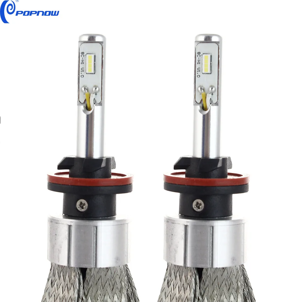 Led Headlight Conversion Kit H8 H9 H11 100 Copper Construction